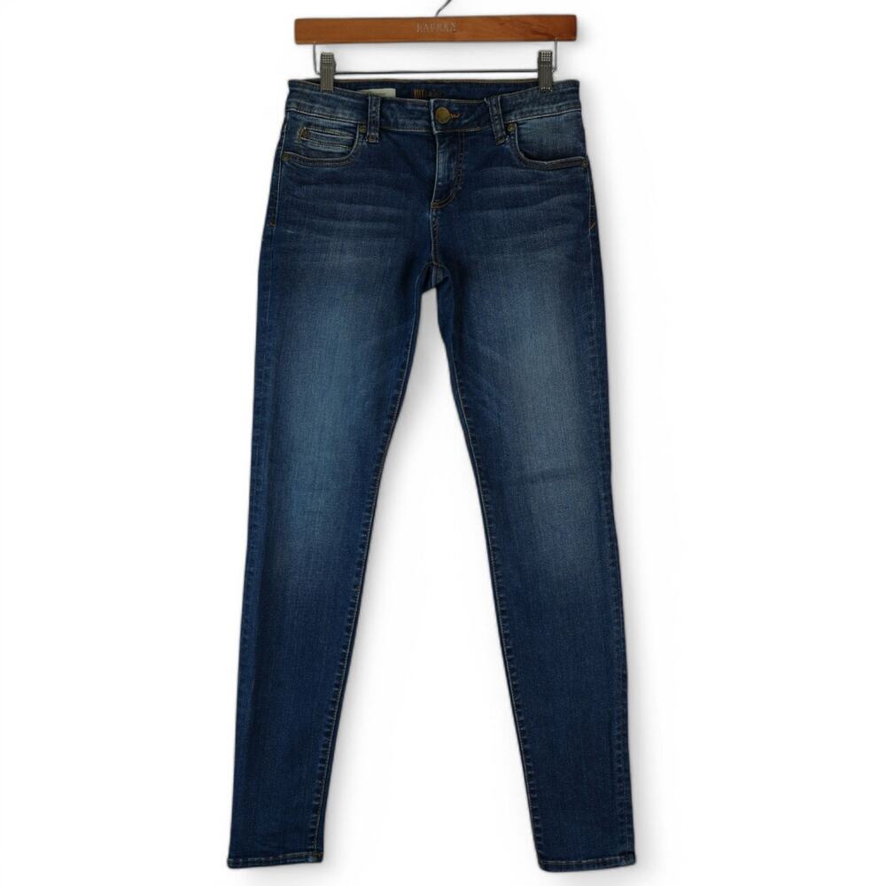 Kut from the Kloth Jeans Womens 4 Toothpick Skinny Mid-Rise 29x30.5